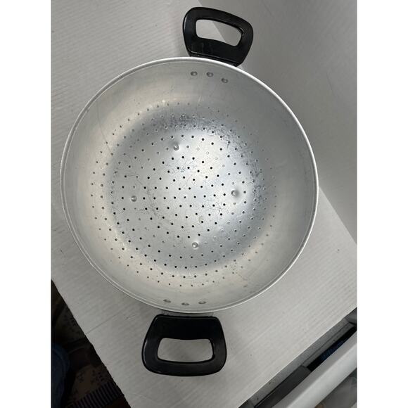 Oreste Pardini Aluminum Colander Strainer With Handle Made‎ in Italy